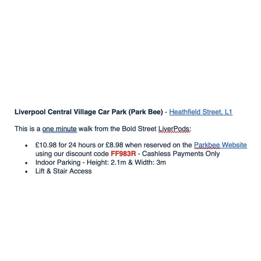 The Bold St Liverpods By Serviced Living Liverpool Zewnętrze zdjęcie